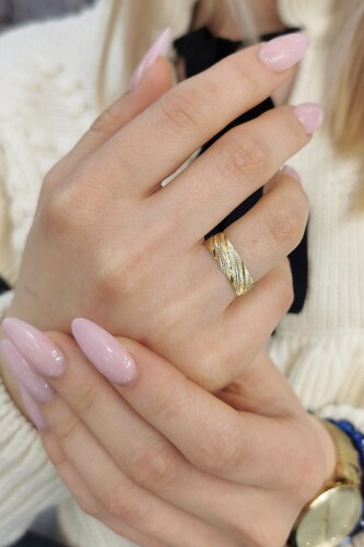 14 AYAR OLUK KESİM ALTIN ALYANS YÜZÜK 6 MM